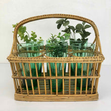 Load image into Gallery viewer, Rattan Drink Caddy