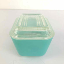 Load image into Gallery viewer, Small Turquoise Fridge Bin