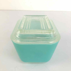 Small Turquoise Fridge Bin