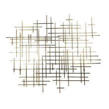 Load image into Gallery viewer, Modern Gold Wall Hanging