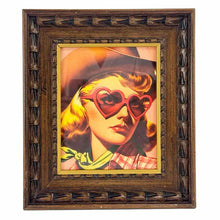 Load image into Gallery viewer, Framed Heart Sunglasses Art Print