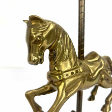 Load image into Gallery viewer, Brass Carousel Horse