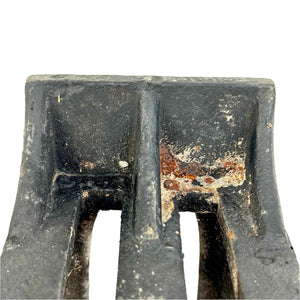 Modern Cast Iron Andirons