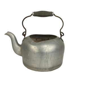 Aluminum Teapot Planter