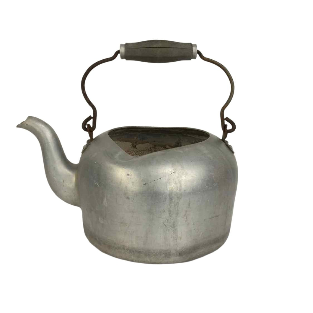 Aluminum Teapot Planter