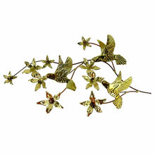 Load image into Gallery viewer, Metal Hummingbird Wall Sculpture