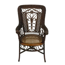 Load image into Gallery viewer, Antique Wicker Chair