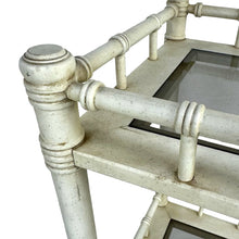 Load image into Gallery viewer, Faux Rattan Ivory Shelf