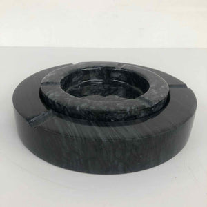 Dark Gray Stone Ashtrays