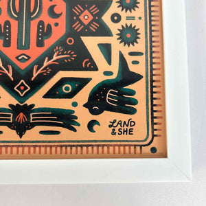 Desert Folk Blanket Print