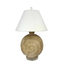 Load image into Gallery viewer, Pink Shell 1980s Lamp