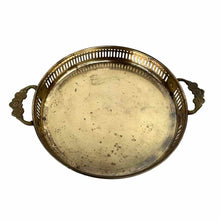 Load image into Gallery viewer, Brass Cutouts Serving Tray