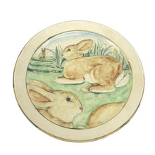 Load image into Gallery viewer, Studio Pottery Rabbit Plate