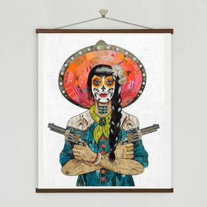 Mustang Mesa Vaquera Cowgirl Print