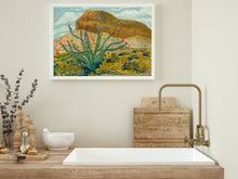 Load image into Gallery viewer, Botanical Ocotillo Western Landscape Print