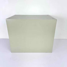 Load image into Gallery viewer, Beige Metal Cubby Shelf