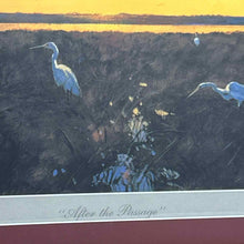 Load image into Gallery viewer, Sunrise Herons Signed Print