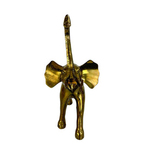 Large Brass Elephant