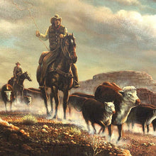 Load image into Gallery viewer, Western Cowboys Painting