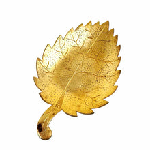 Load image into Gallery viewer, Brass Leaf Trinket Dish