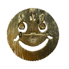 Load image into Gallery viewer, Smiley Face Brooch Pendant