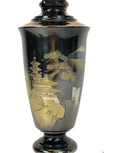 Load image into Gallery viewer, Engraved Metal Japanese Lamp