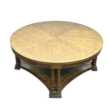 Load image into Gallery viewer, Round Wooden Coffee Table