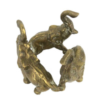 Load image into Gallery viewer, Brass Elephants Stand