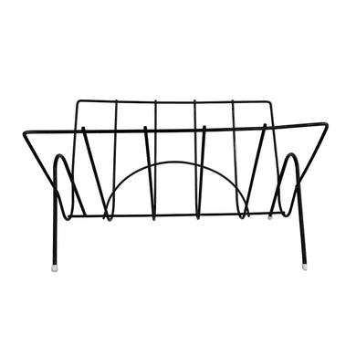 Black Wire Magazine Rack