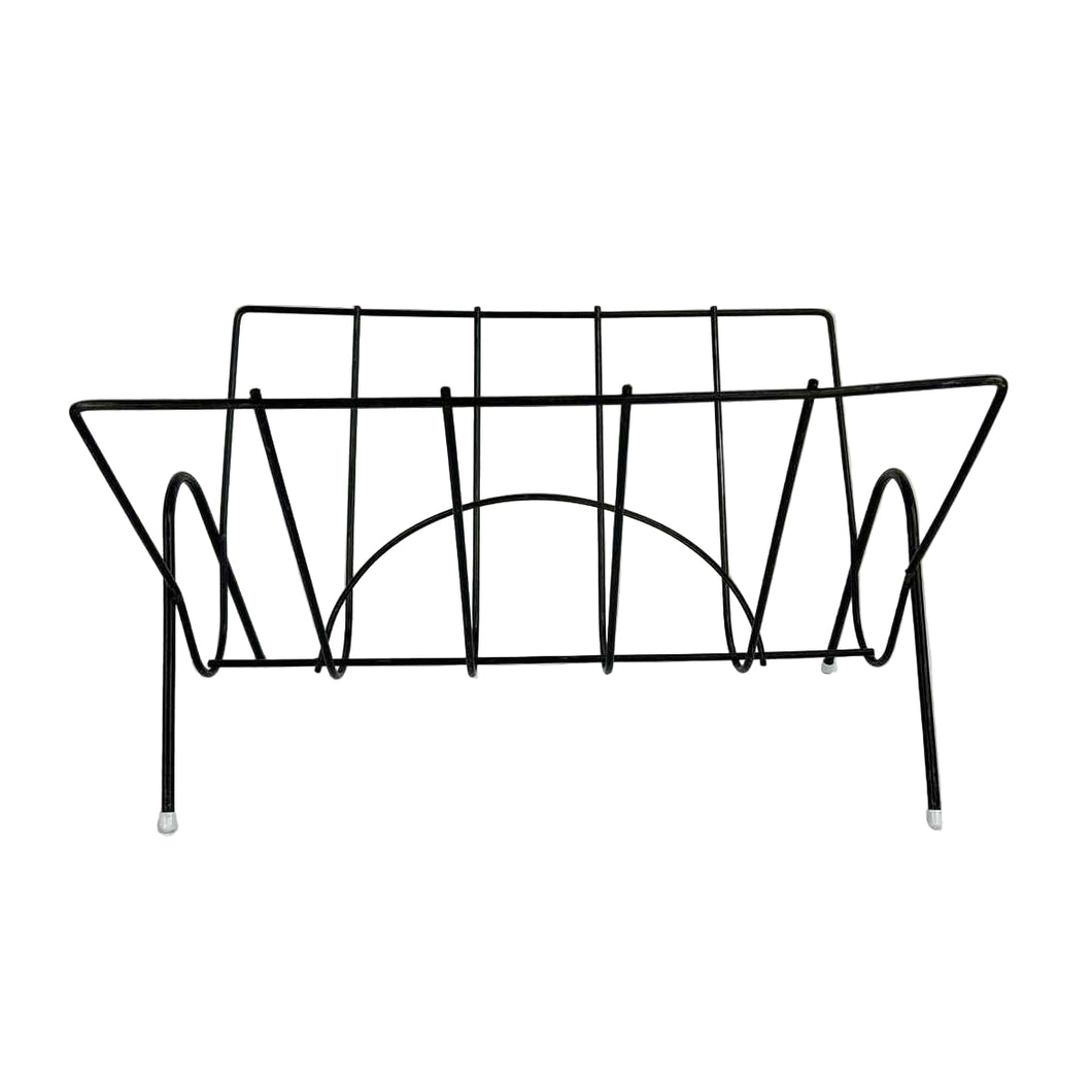 Black Wire Magazine Rack