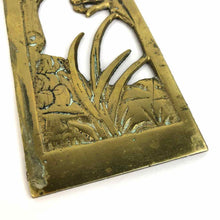 Load image into Gallery viewer, Brass Flowers Panel