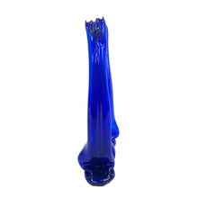 Load image into Gallery viewer, Cobalt Stretch Glass Bottle Art