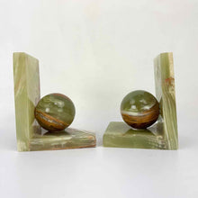 Load image into Gallery viewer, Onyx Sphere Bookends