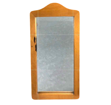 Wooden Wall Mirror