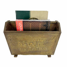 Load image into Gallery viewer, Brass Repousse Book Holder