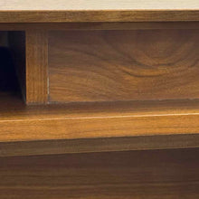 Load image into Gallery viewer, Modern Walnut Floating Desk