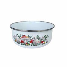 Load image into Gallery viewer, Mushroom Enamel Bowl