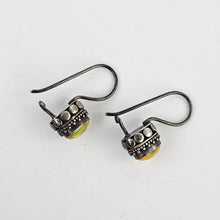Load image into Gallery viewer, Jelly Opal &amp; Sterling Earrings