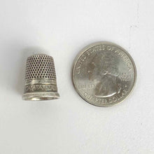 Load image into Gallery viewer, Sterling Silver Thimble