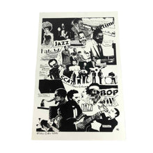 Load image into Gallery viewer, Jazz Musicians Pen &amp; Ink Print