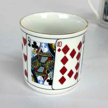 Load image into Gallery viewer, Playing Card Demitasse Set