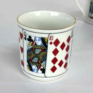 Playing Card Demitasse Set