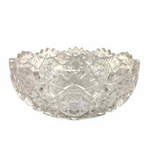 Load image into Gallery viewer, Cut Glass Centerpiece Bowl