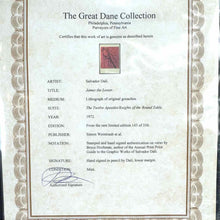 Load image into Gallery viewer, Authenticated Dali Print