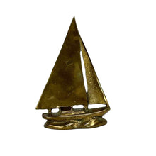 Load image into Gallery viewer, Brass Sailboat
