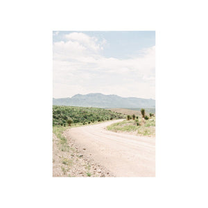 West Texas Cibolo Creek Dirt Road Print