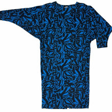 Load image into Gallery viewer, Black &amp; Blue Dress