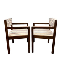 Load image into Gallery viewer, Striped Walnut Chairs