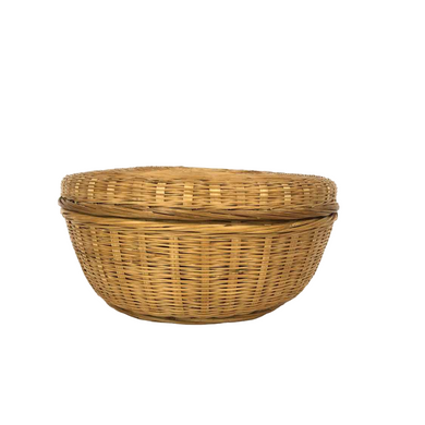 Woven Lidded Basket