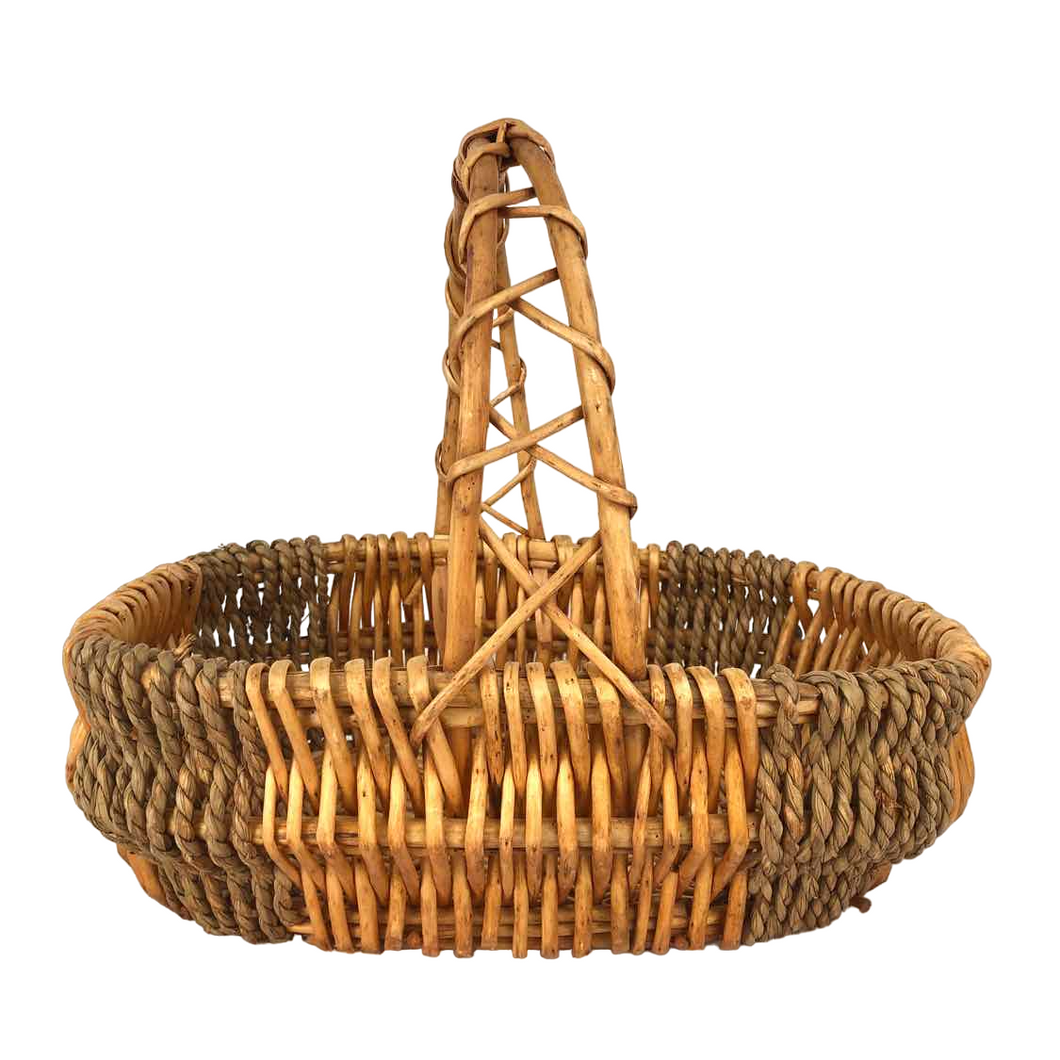 Wide Woven Basket